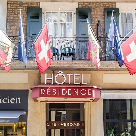 Hôtel Résidence Cité-Verdaine Ginevra Esterno foto